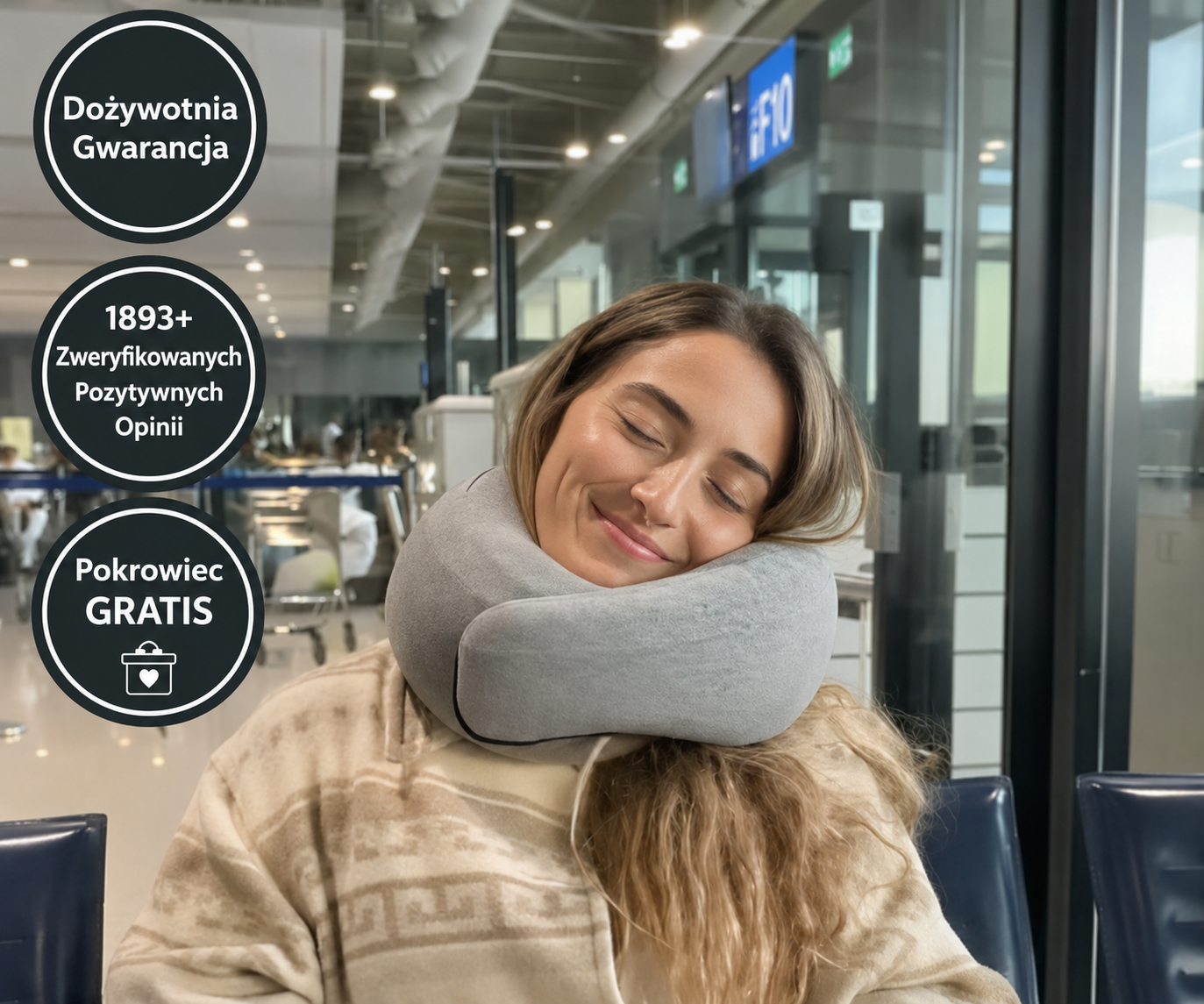 Nuvora™ – wygodne podparcie karku w podróży