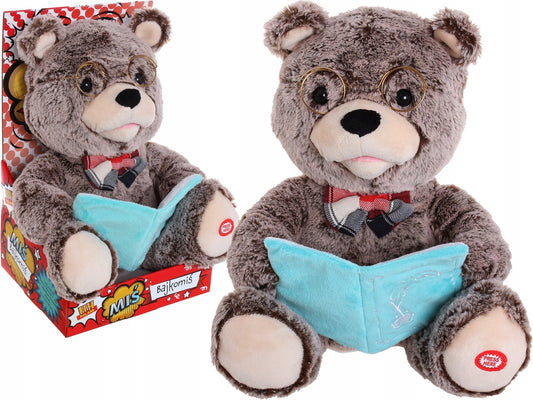 BAJKOMIŚ Interaktywny MIŚ OPOWIADAJĄCY BAJKI Gawędziarz Opowiada MASKOTKA