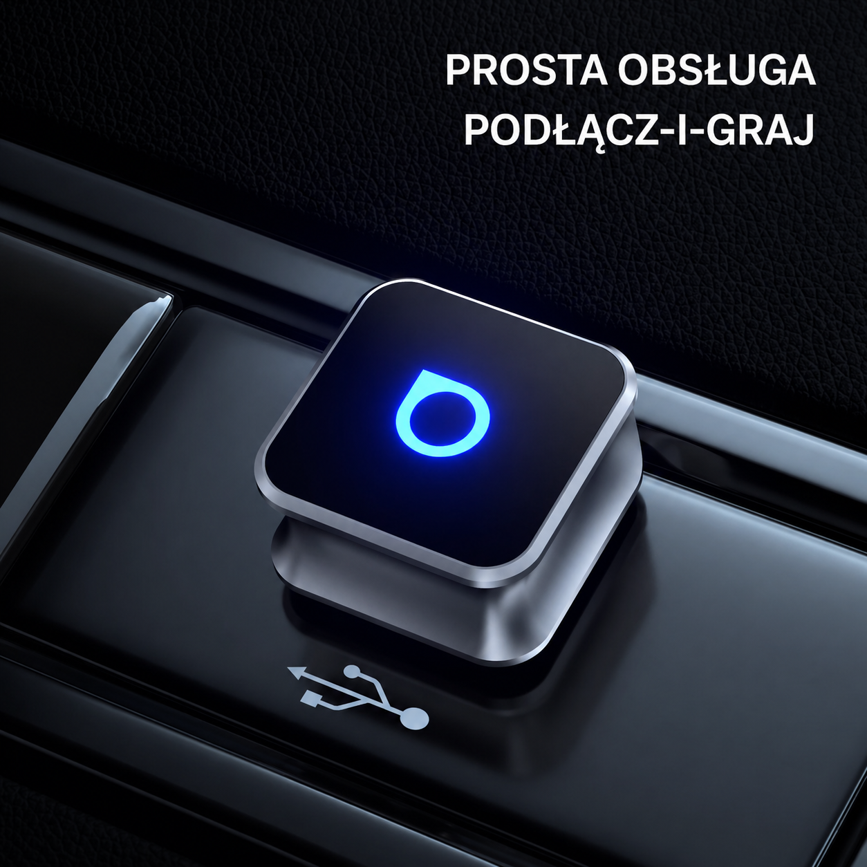 Driveo® Bezprzewodowy Adapter CarPlay i Android Auto | Komfort bez kabli