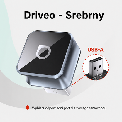 Driveo® Bezprzewodowy Adapter CarPlay i Android Auto | Komfort bez kabli