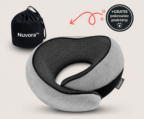 Nuvora™ – wygodne podparcie karku w podróży