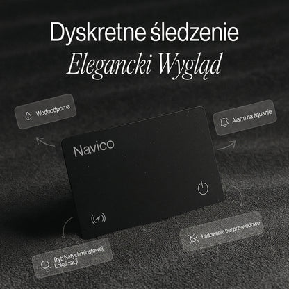 Spokój w Każdej Sytuacji –  Karta Lokalizacyjna Navico do Portfela, Walizki i Samochodu Android/iPhone